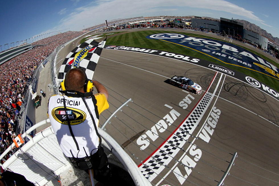 Defending Cup Champion Stewart Wins At Vegas [VIDEO]