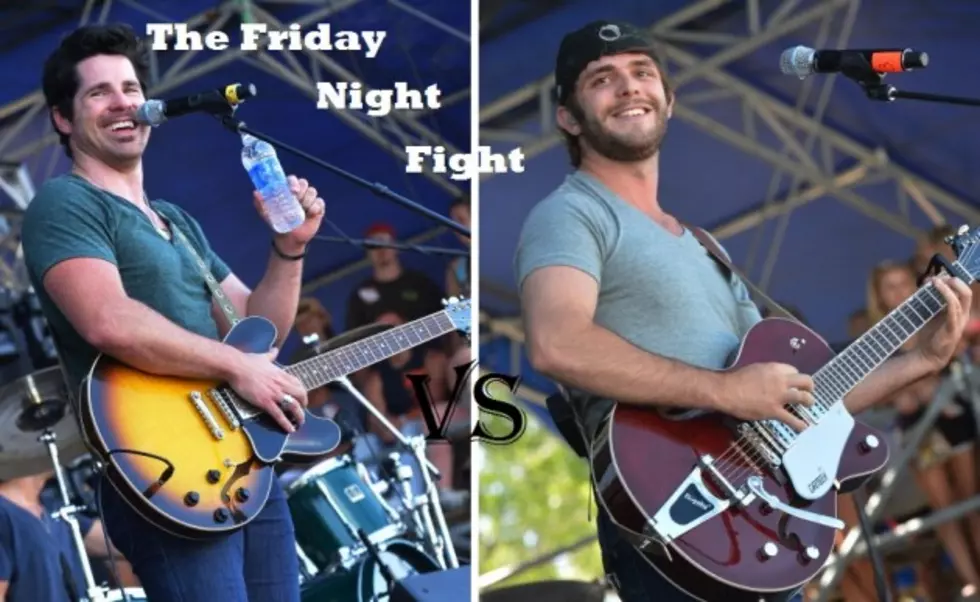 JT Hodges Takes On Thomas Rhett Tonight On The Friday Night Fight! [VIDEOS]