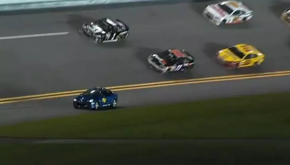 Pace Car Erupts In Flames At Daytona [VIDEO]