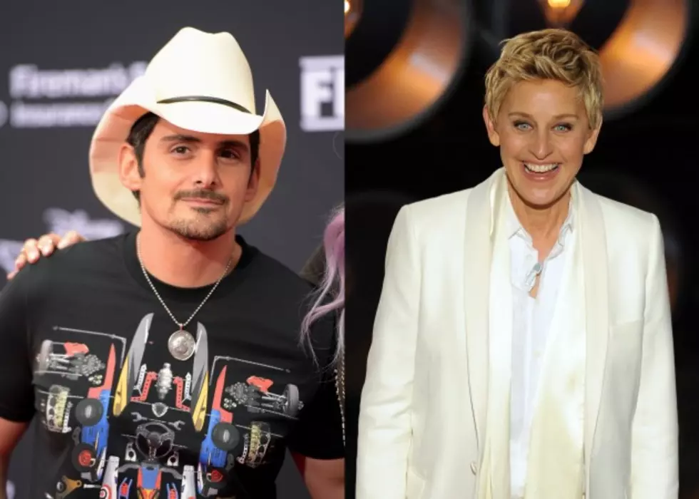 Brad Paisley Releases Female Empowerment Song &#8220;Shattered Glass&#8221; With The Help Of Ellen [VIDEO]