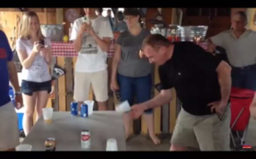 Dale Plays Flip Cup And Shocks Everyone [VIDEO]