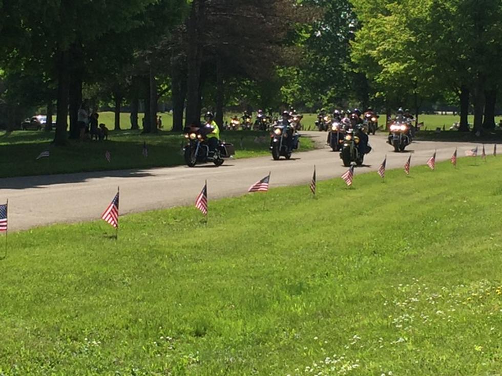 Bikers Ride in Honor of the Fallen at Sprague Brook Park