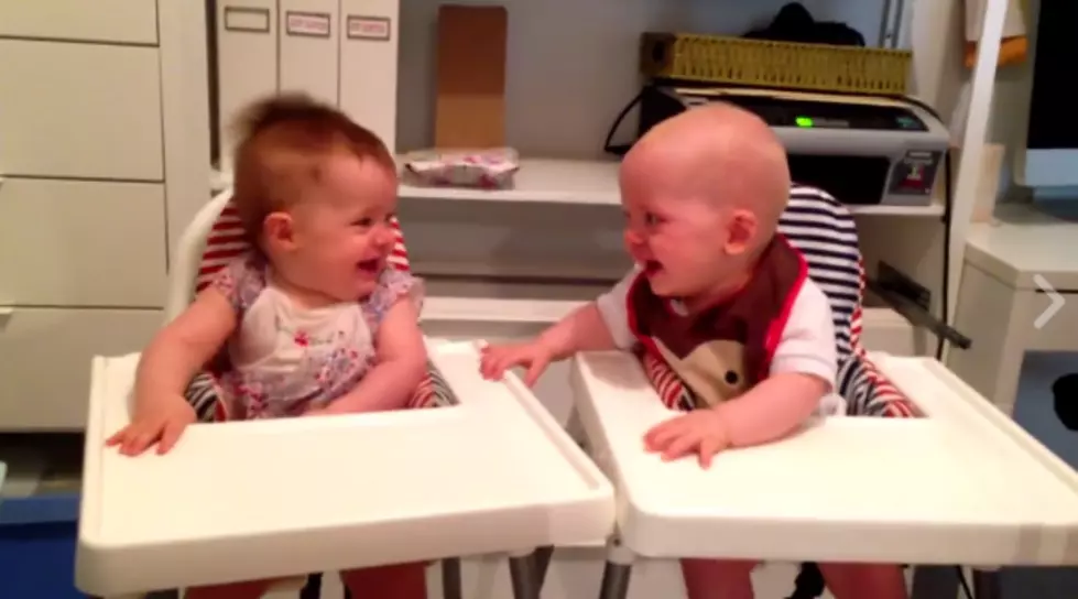 WATCH: These Twins Laughing at Each Other Will Make Your Morning!