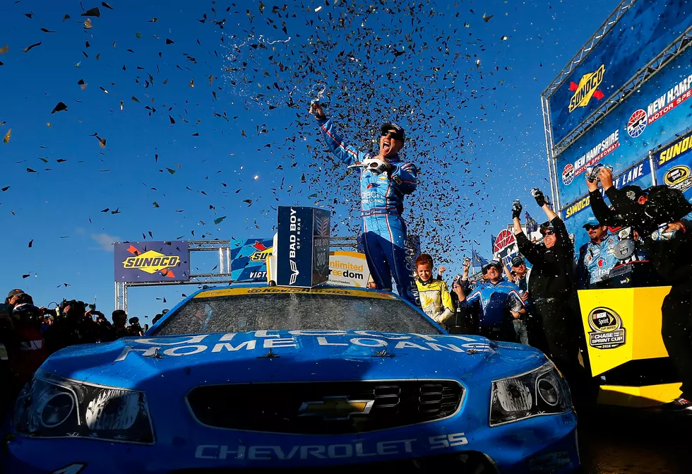 Kevin Harvick Uses Late Restart To Win At New Hampshire