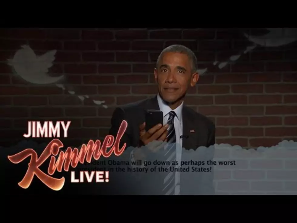 President Obama Returns to Jimmy Kimmel’s ‘Mean Tweets’ [VIDEO]