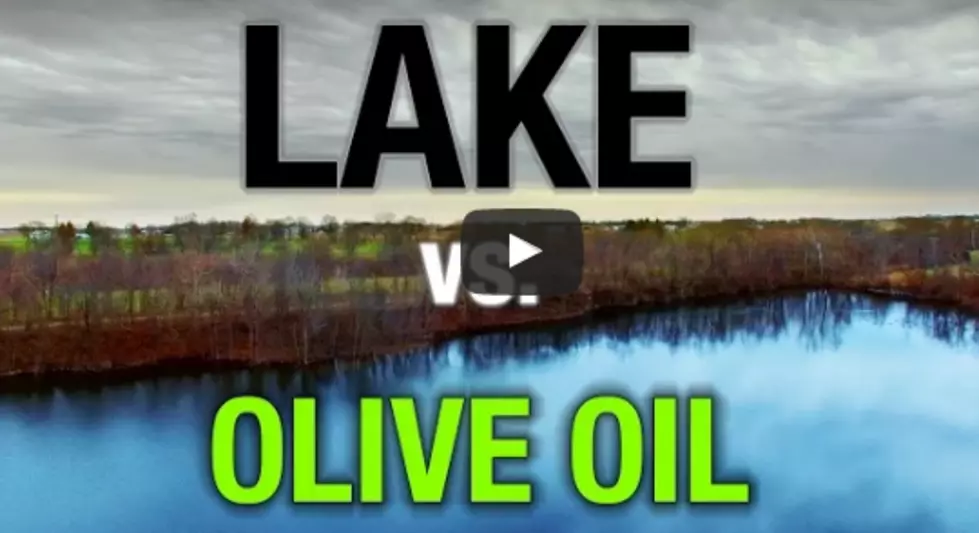 Watch What A Tablespoon Of Olive Oil Does To This Lake [VIDEO]