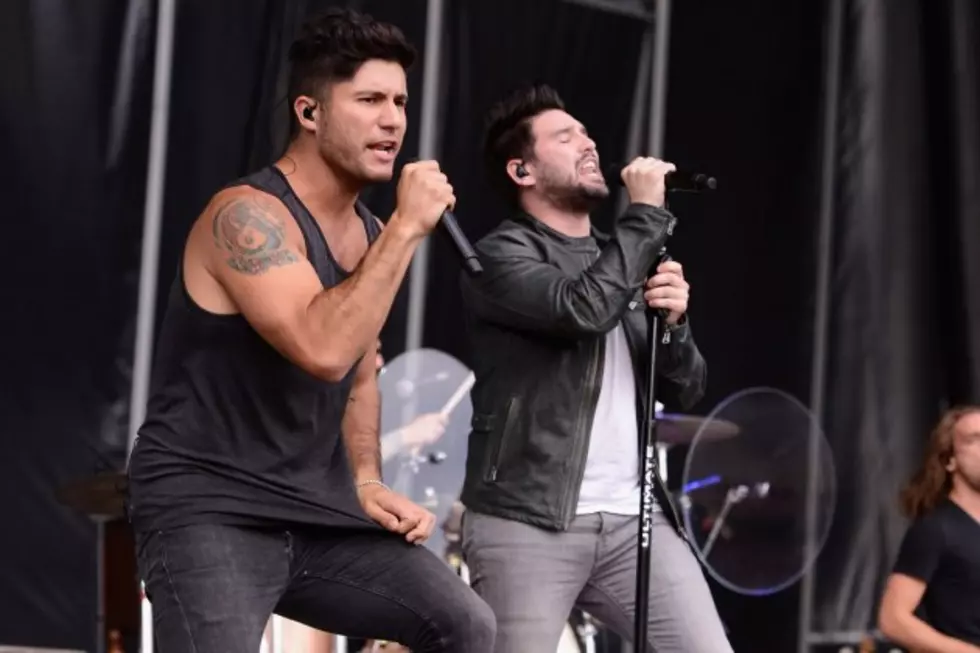 Someone Threw A Brick Through Dan + Shay&#8217;s Tour Bus Windshield [PICTURES]