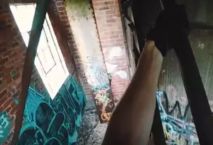 Amateur Video: Vacant Buffalo Grain Silo from the Inside