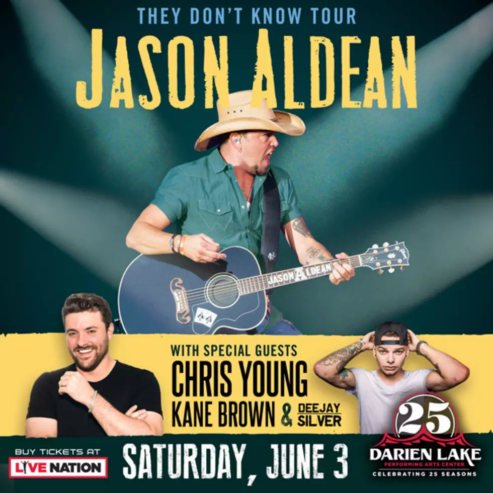 Enter to Win Tickets to See Jason Aldean at Darien Lake!
