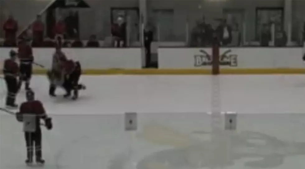 ECC Hockey Player Charged After Doing This To The Ref [VIDEO]
