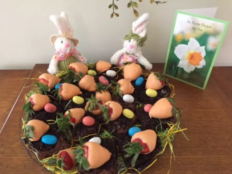 Carrot Patch Easter Brownies Recipe 