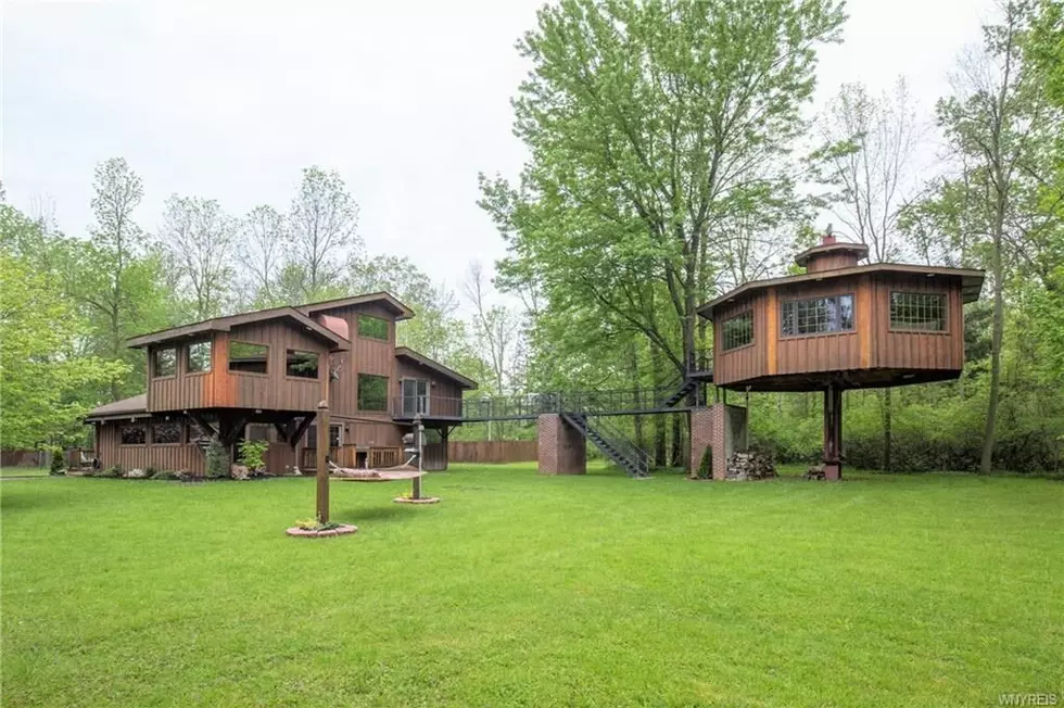 Check Out This Unique House That Has Three Buildings in Amherst
