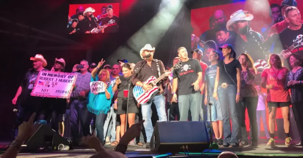 WATCH: Toby Keith Bring Up All Buffalo, NY Veterans To Sing &#8216;Angry American&#8217; With Him [VIDEO]