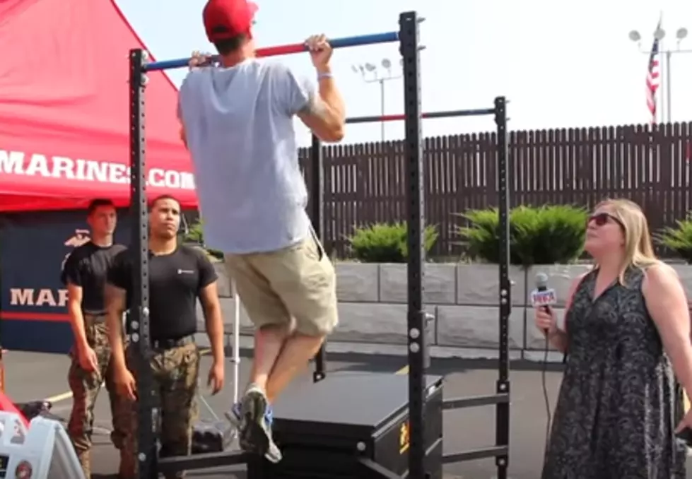 Clay&#8217;s Marine Corps Pull-Ups at Erie County Fair [VIDEO]