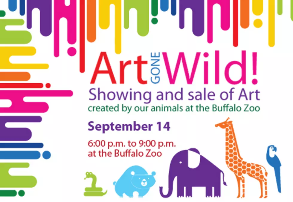 Art Gone Wild At the Buffalo Zoo Is Today!
