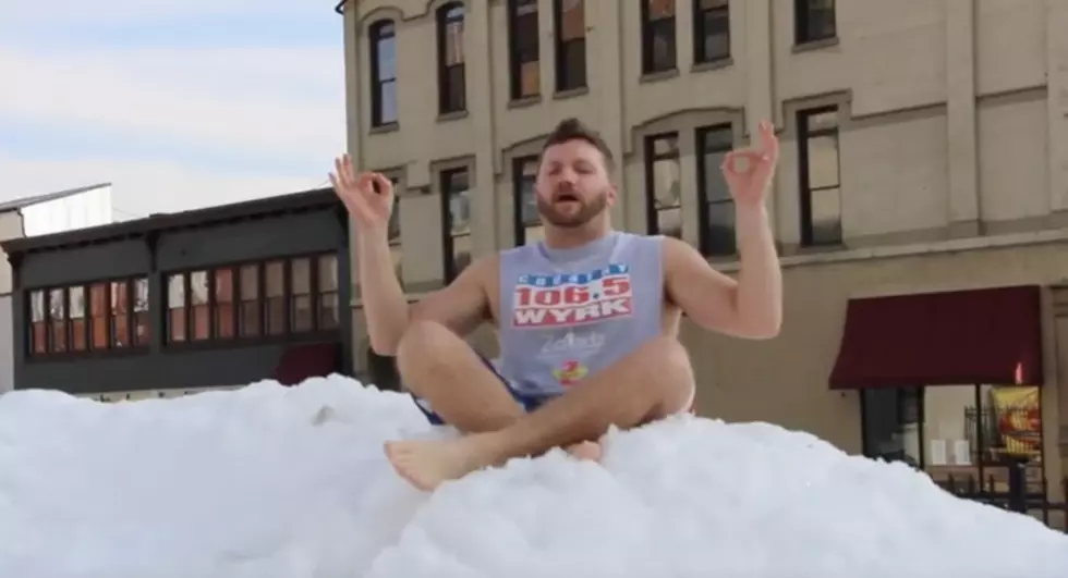 Rob Banks Trains For This Year's Polar Plunge
