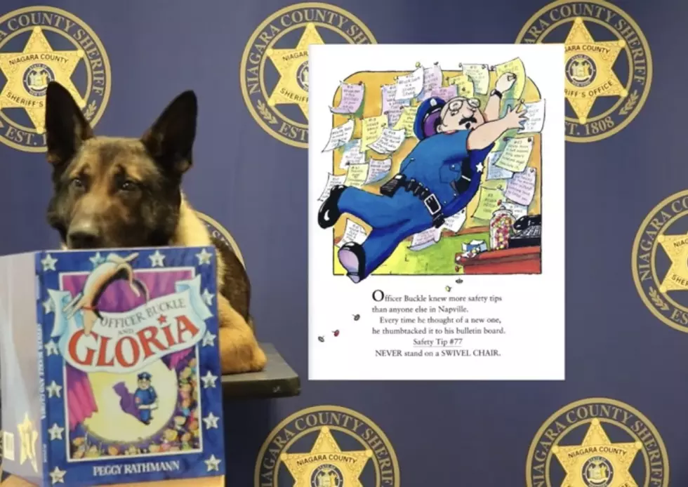Niagara Sheriff  K9 Reads To Kids (WATCH)