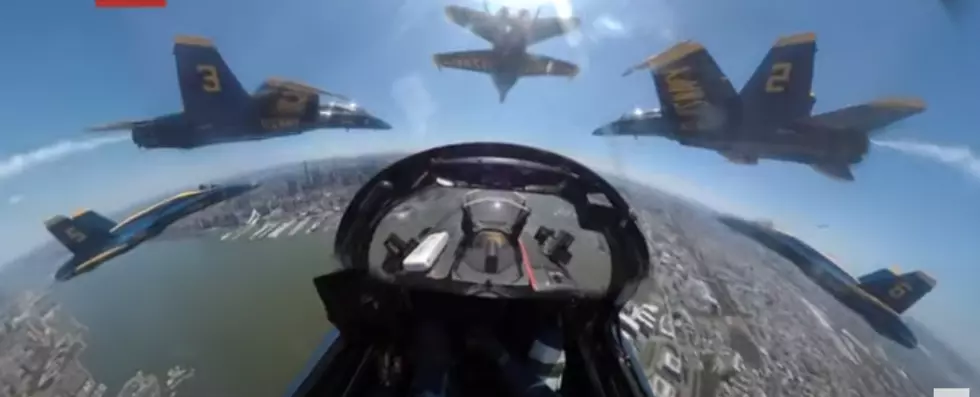 Fly Along With The Blue Angels as They Salute Essential Workers [VIDEO]
