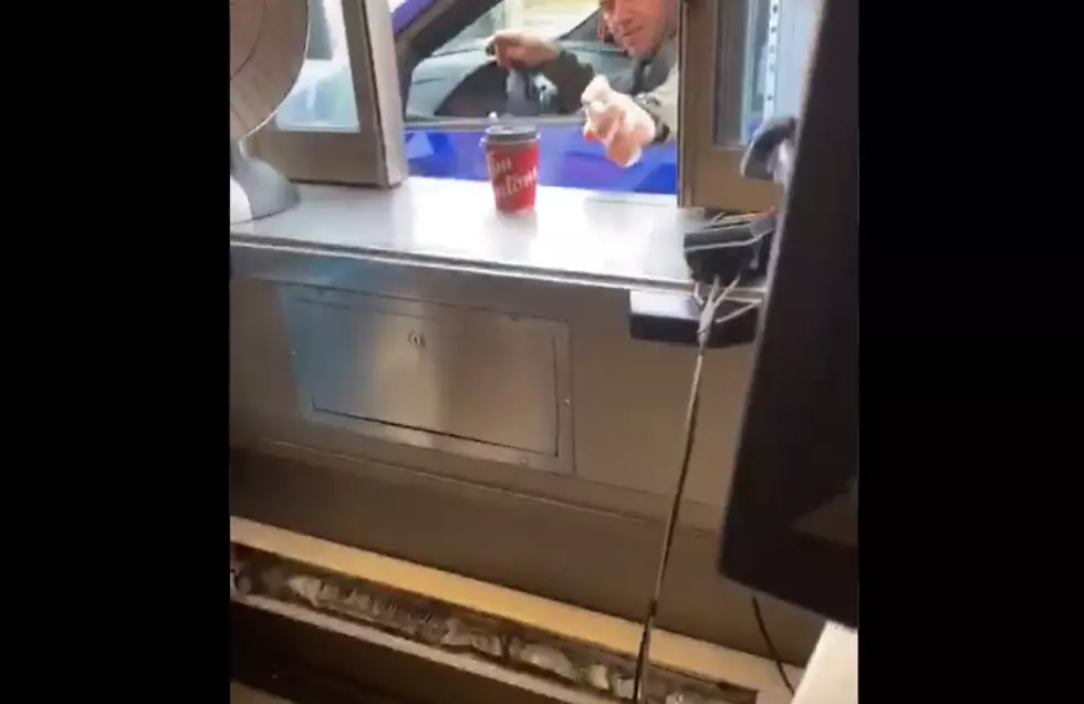 VIDEO: Guy In Tim Horton’s Drive Thru Is Completely Rude [NSFW]