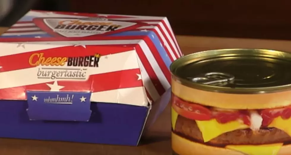 Would You Eat This? Cheeseburger In A Can [VIDEO]
