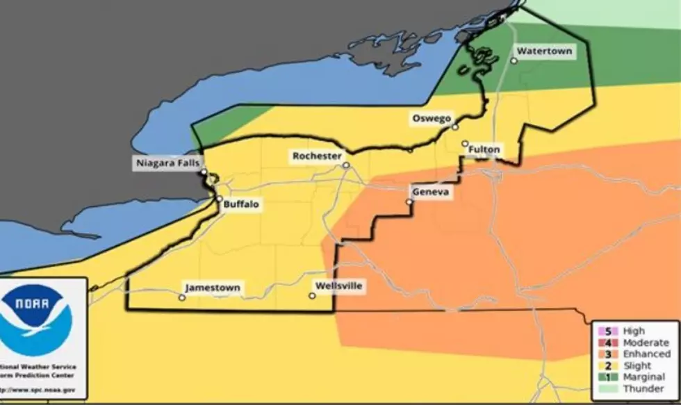 WNY At Risk For Severe Weather This Afternoon