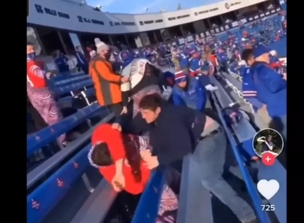 VIDEO: Even With Less Than 10%, Fights Break Out During Bills Playoff Game