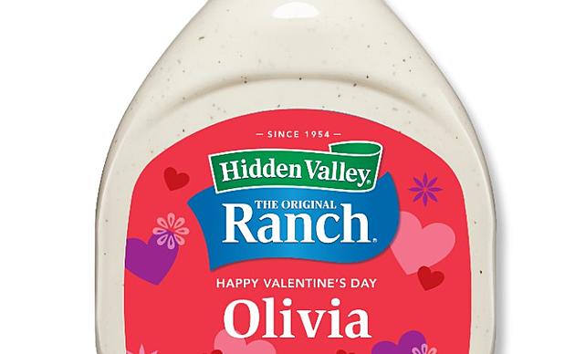 Hidden Valley Will Write Your Loved Ones Name On The Bottle