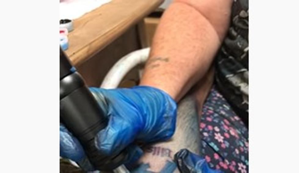 Buffalo Guy Gets Funny Table-Tattoo….Might Have Been A Bad Idea
