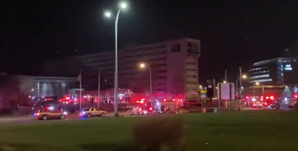 Massive Response To Fire At Buffalo Grand Hotel