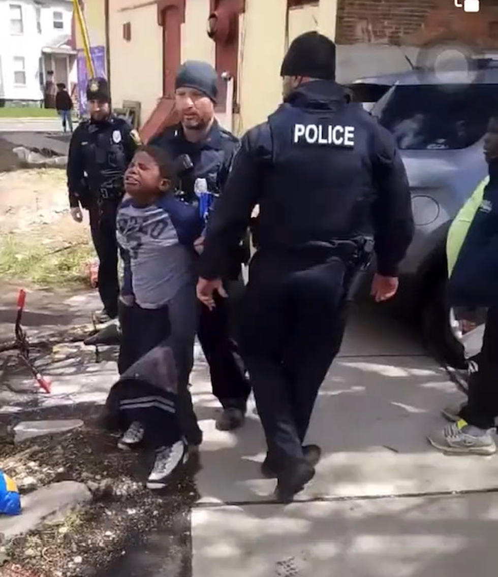 Viral Video Shows Syracuse Police Detain 8 Year Old Boy