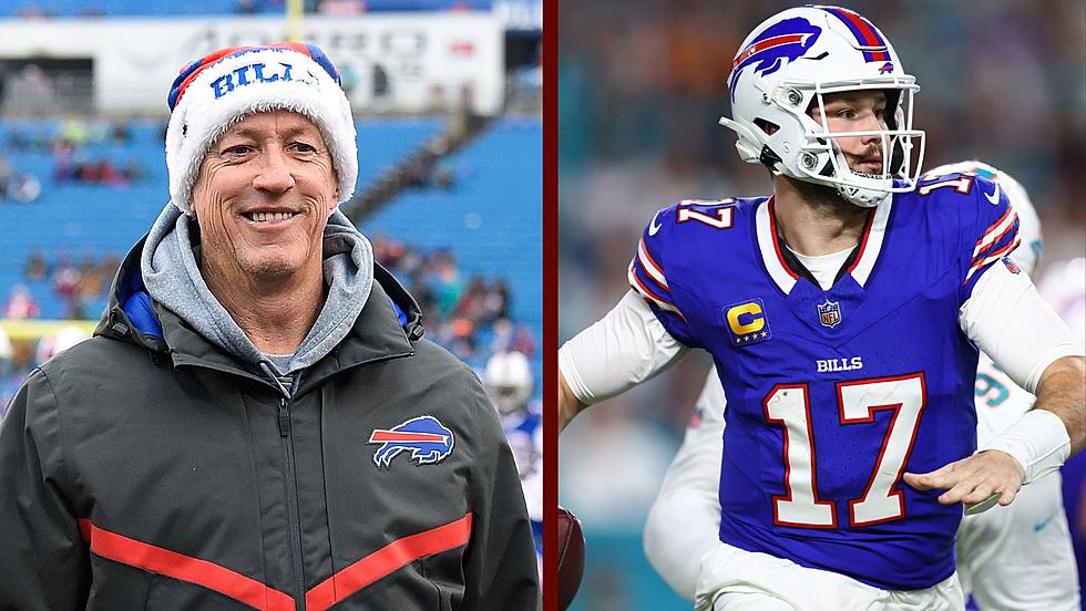Rare Photo Of Jim Kelly Holding A Young Josh Allen