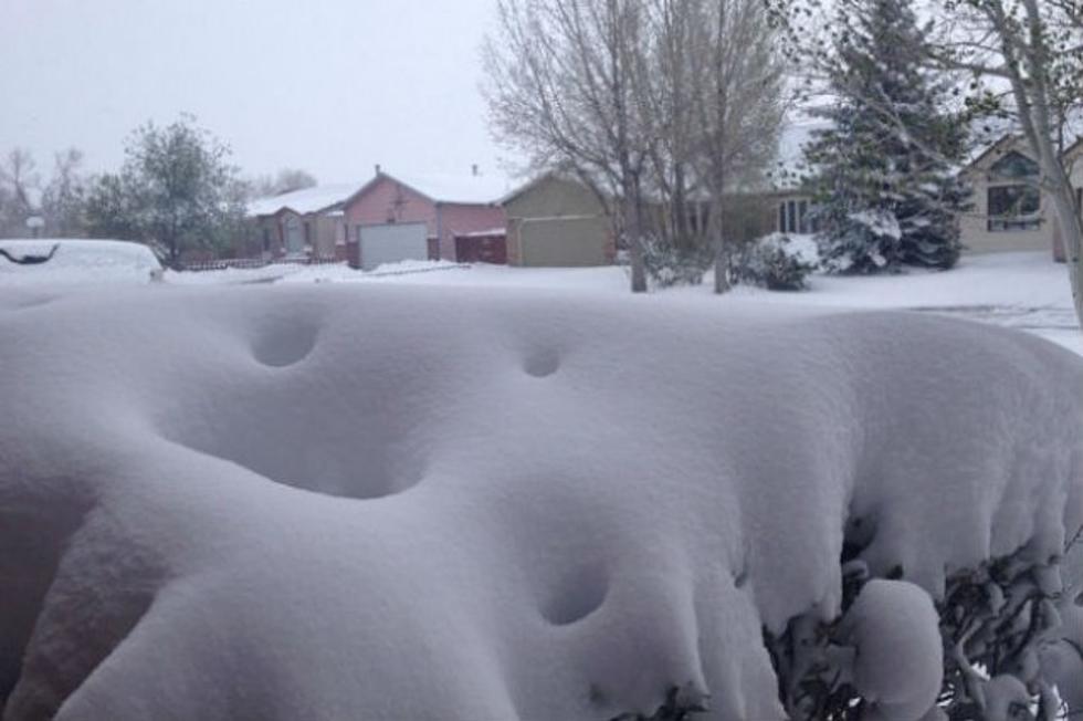 Winter Storm Ajax Arrives In Wyoming