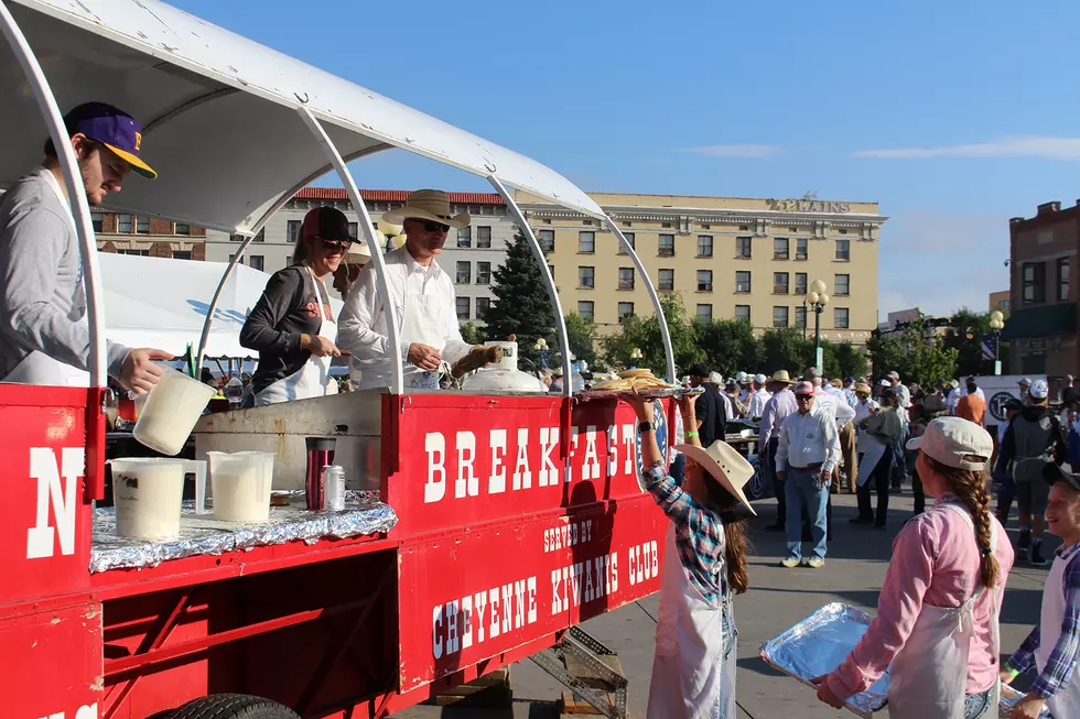Cheyenne Day Pancake Breakfast Flipped Almost 9,000 Pancakes [Photos]