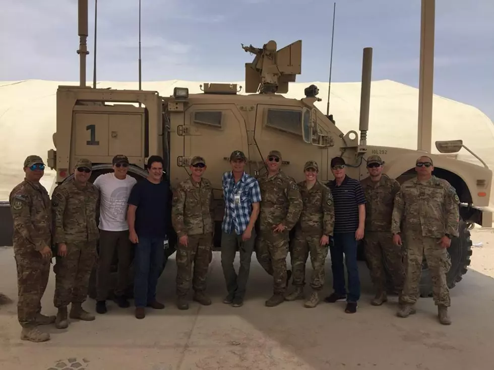 Wyoming’s Son, Ned LeDoux, Takes A Trip To Perform For The Troops
