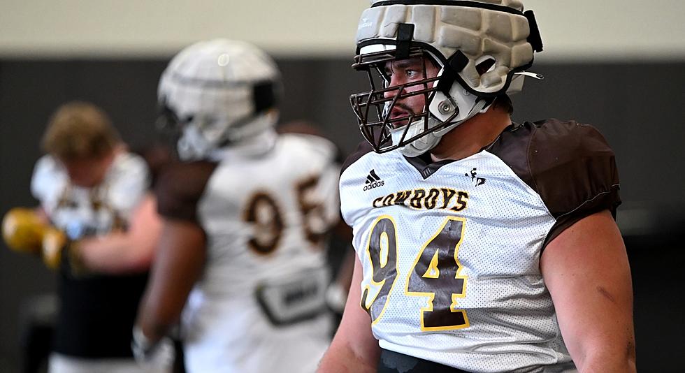 Wyoming's Cole Godbout is locked in this spring