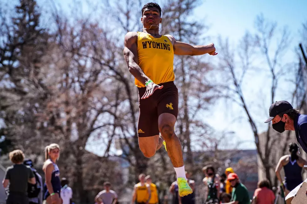 Wyoming long jumper makes history, earns All-American status