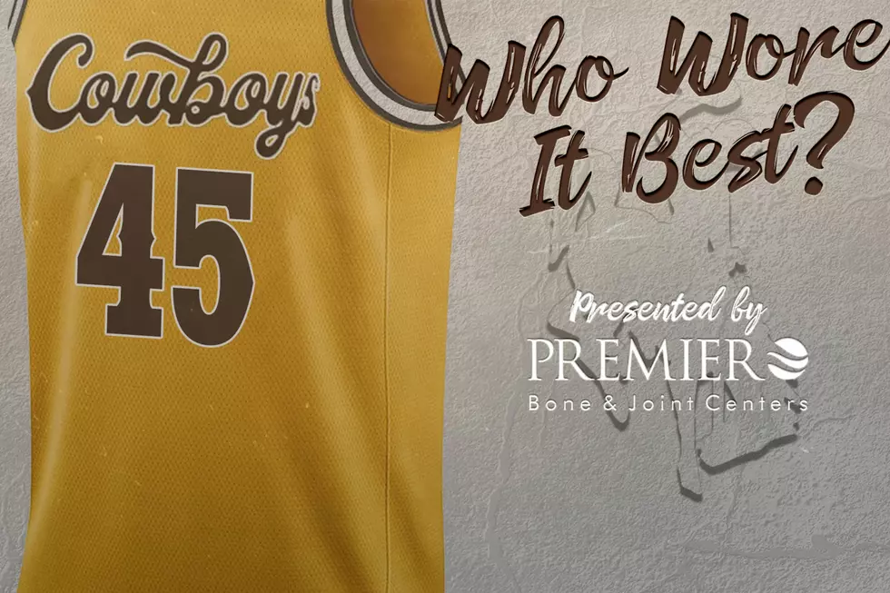 Which Wyoming hoopster wore it best? No. 45