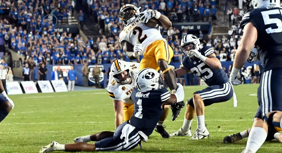 No. 19 BYU outlasts Wyoming, 38-24