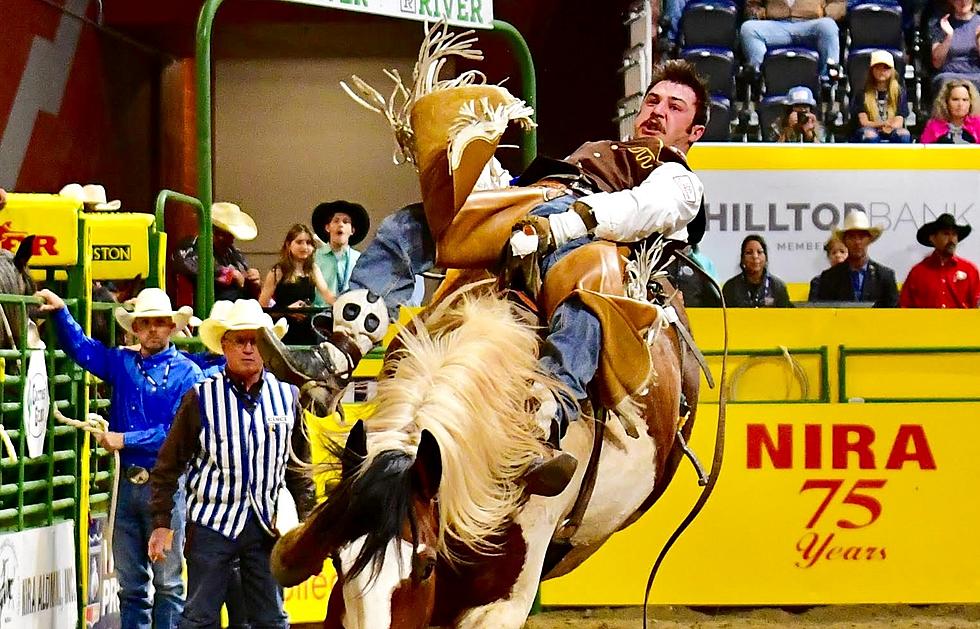 Wyoming Bareback Bronc Riders Open Strong at CNFR