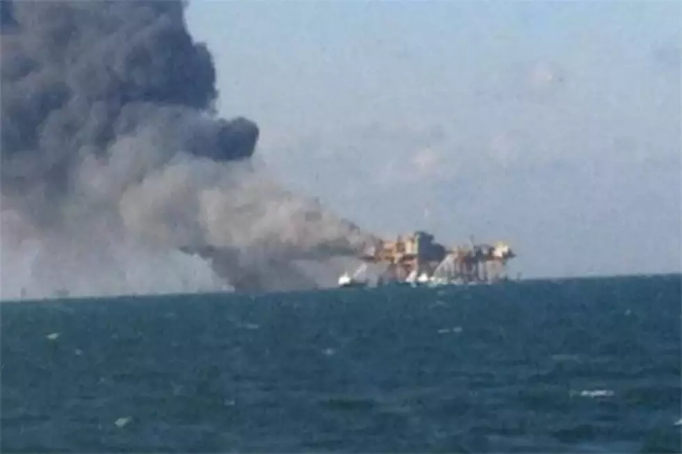 Two Missing Following Oil Rig Explosion [VIDEO]