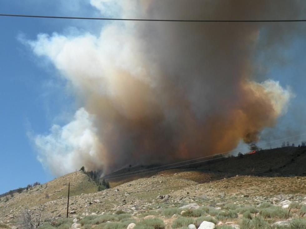 Wildfire Near Lander Approaches Containment