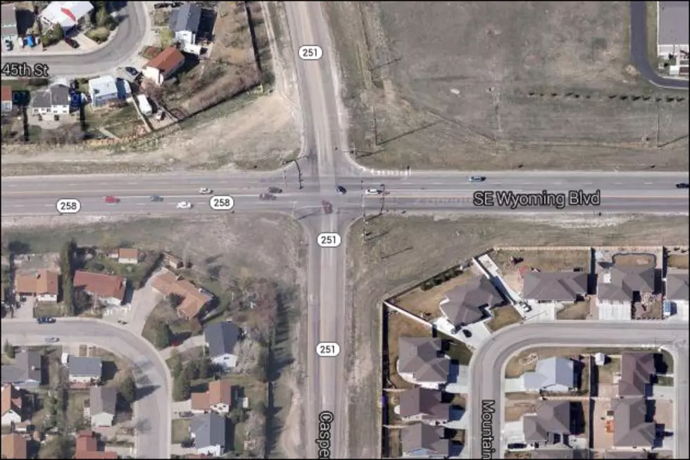 Work at Casper Mountain Road/Outer Drive Intersection Moving Along