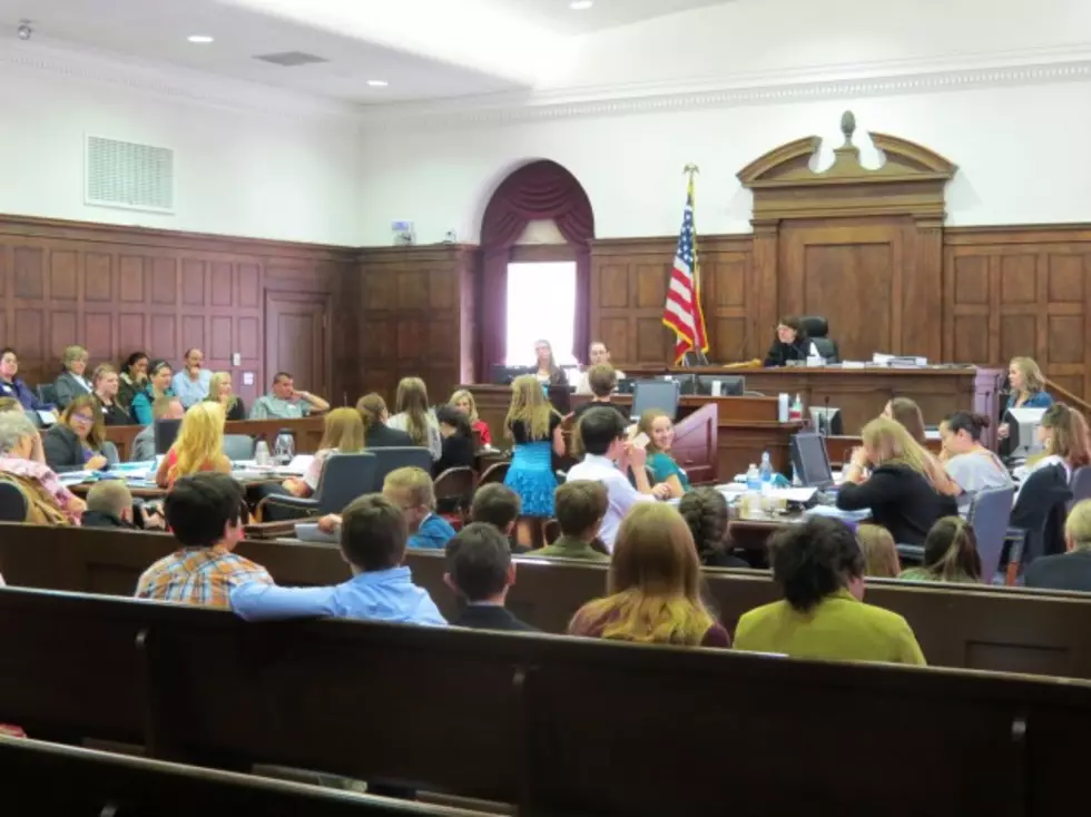 Mock Trial Held at Federal Courthouse in Casper