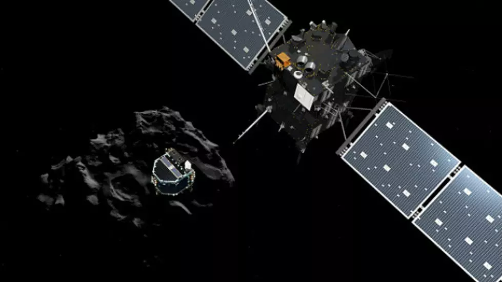 European Satellite Lands on Comet