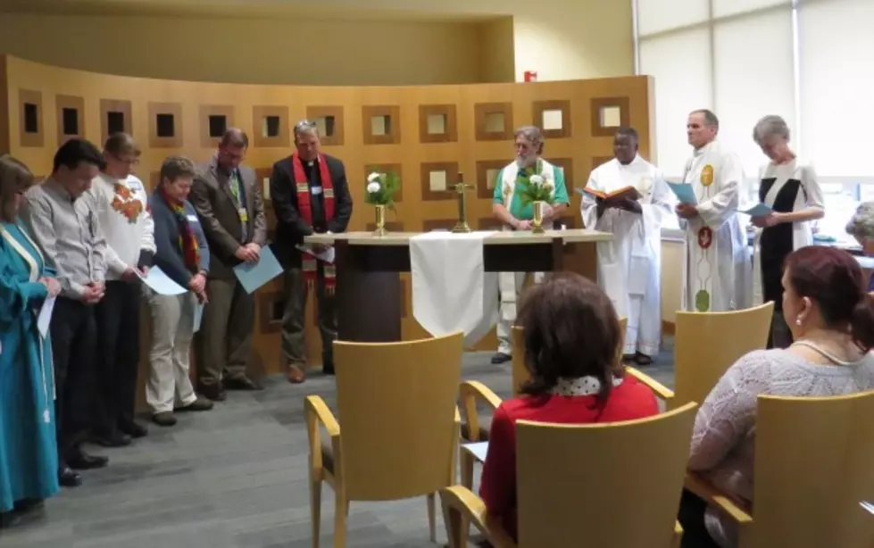 Clergy Dedicate Wyoming Medical Center Chapel