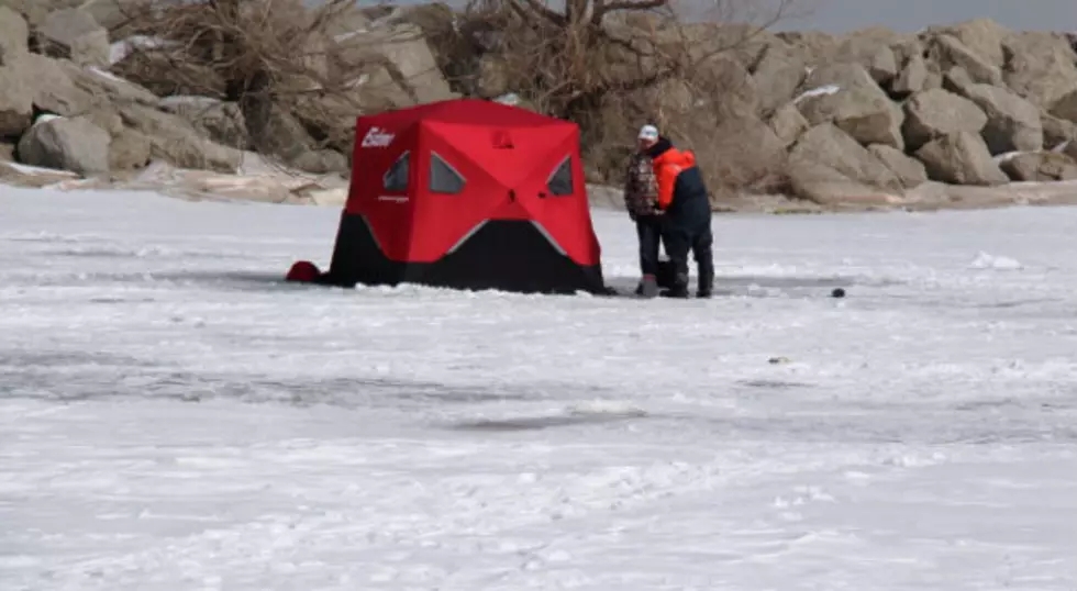 Be Careful Ice Fishing