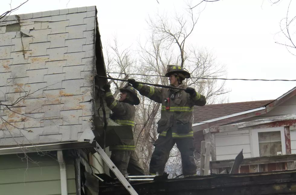 Fire Destroys Garage, Enters House on 11th Street