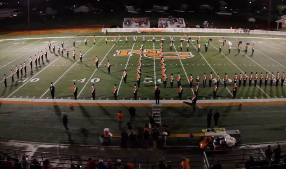 NCHS Marching Band Perform Tribute To Todd Hallsted [VIDEO]