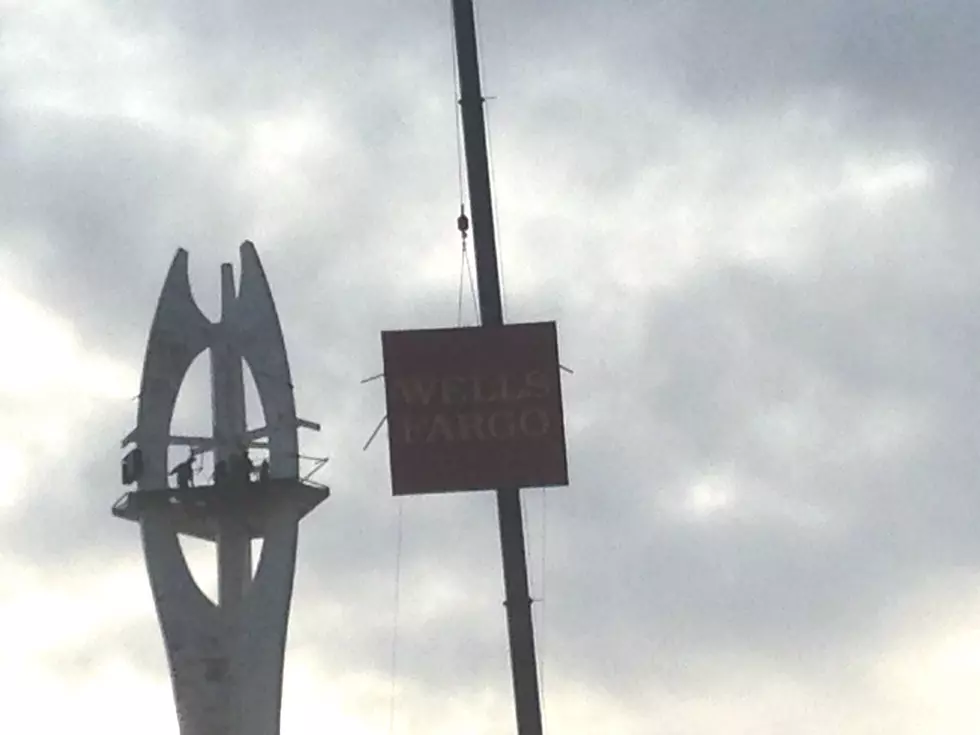 Weakened Signs Forced Their Removal From Bank Tower