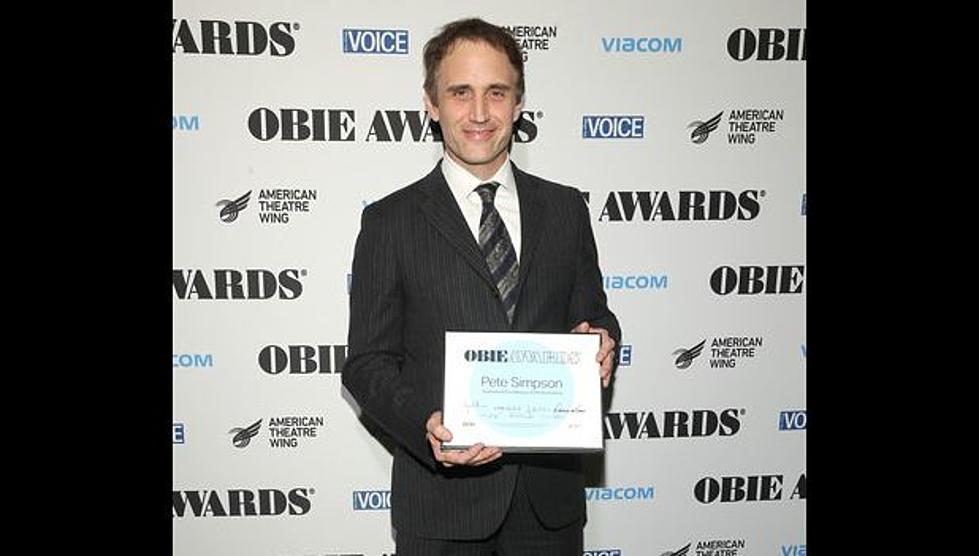 Pete Simpson Jr. Wins ‘Obie’ Theatre Award